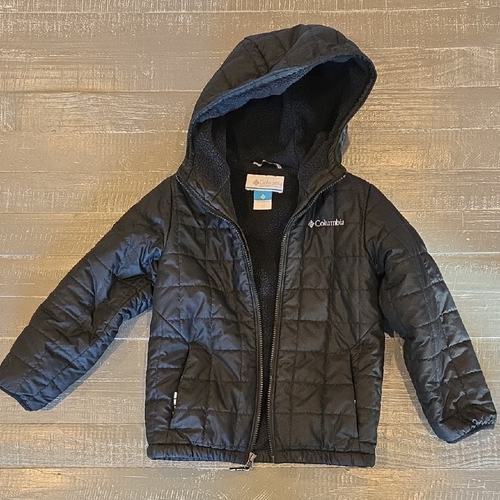 Columbia Black Quilted Jacket